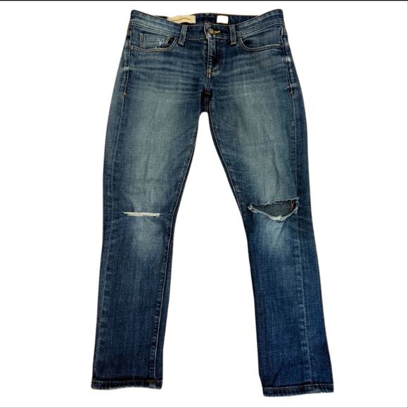 Anthropologie Pilcro and the Letterpress Medium Wash Distressed Skinny Jeans - Picture 1 of 5